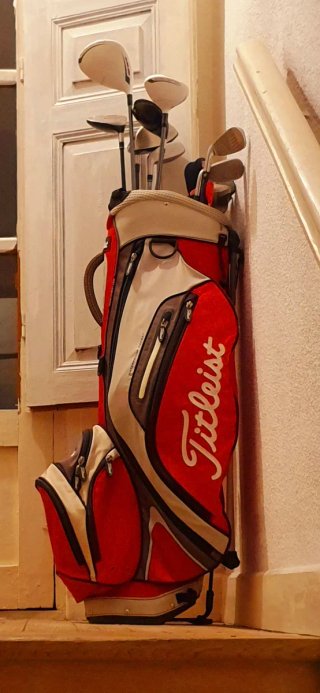 Bolsa de Golf Titleist Roja y Blanca