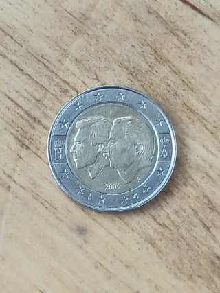 Moneda 2 euros Bélgica 2005