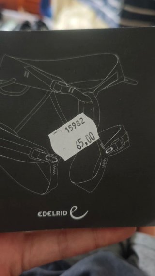 Arnés de escalada Edelrid Talla L