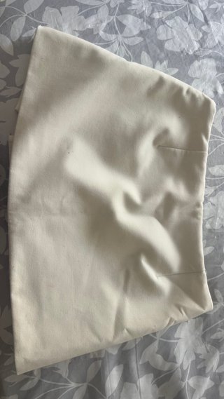 Falda pantalón blanca