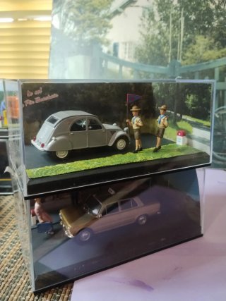 Coches miniatura colección La Route Bleue