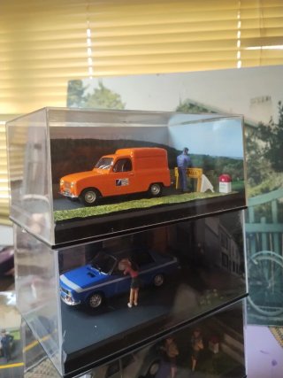 Coches miniatura colección La Route Bleue