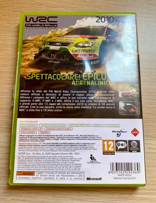WRC FIA World Rally Championship Xbox 360