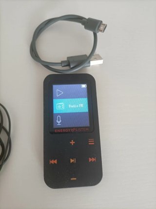 Reproductor MP4 Energy Sistem 8GB Negro