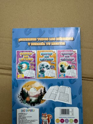 Pack de 9 Libros de Sopas de Letras y Pasatiempos