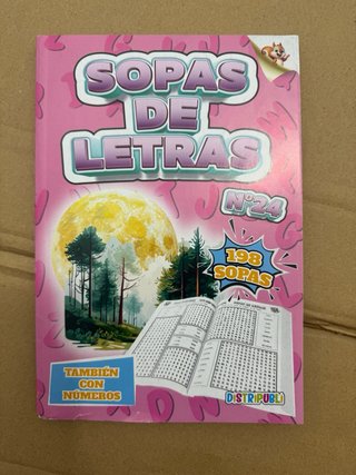 Pack de 9 Libros de Sopas de Letras y Pasatiempos
