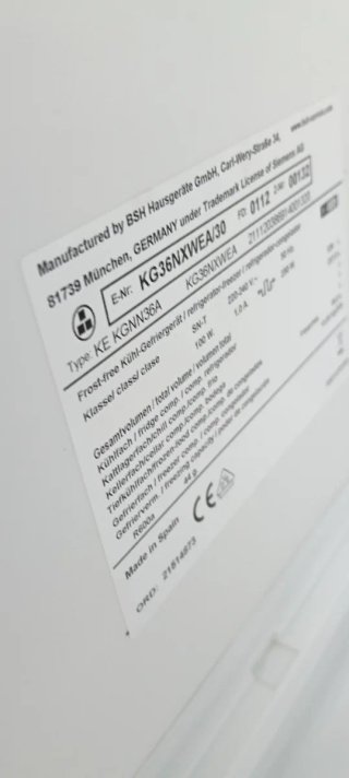 NEVERA COMBI SIEMENS NO FROST ENERGÍA A+