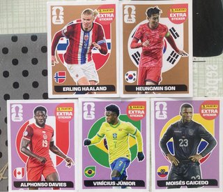 Panini Extra Stickers (5 Cromos)