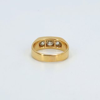 Anillo Oro 18K, Piedra, 7.77gr, T-17