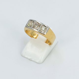 Anillo Oro 18K, Piedra, 7.77gr, T-17