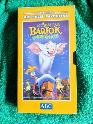 Lote 3 Películas VHS Infantiles Animadas