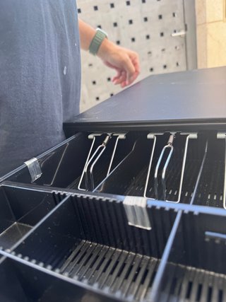 Cajón portamonedas