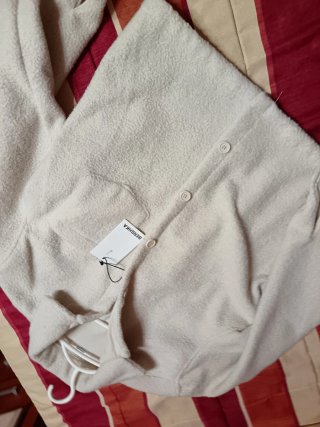 Chaqueta Bershka Beige Talla M