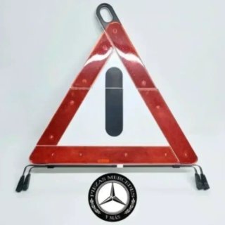 Triangulo Mercedes plegable maletero