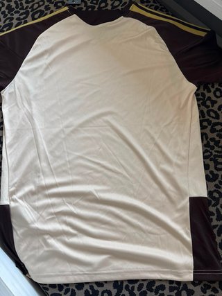 Maglietta Adidas Calcio Beige e Marrone