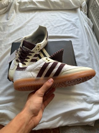 Adidas Samba Wales Bonner Beige/Morado