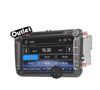 EV RADIO NAVEGADOR 8" VOLKSWAGEN VW USB GPS TACTIL HD M00036