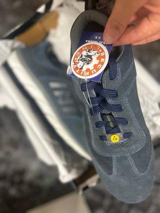 Zapatos Security Line Azul/Gris