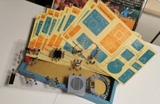 1970 Vintage VF USA Electronic Kit juguete antiguo