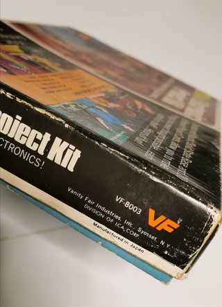 1970 Vintage VF USA Electronic Kit juguete antiguo
