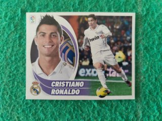 Cromo Cristiano Ronaldo Real Madrid LFP 12-13