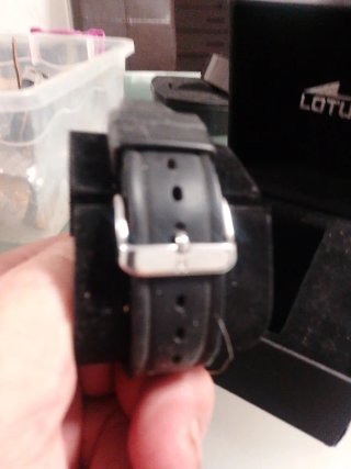 Reloj Lotus Hombre Negro y Azul