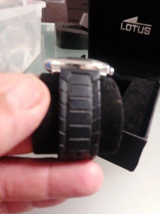 Reloj Lotus Hombre Negro y Azul