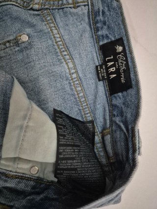Vaqueros Zara Rectos Azul