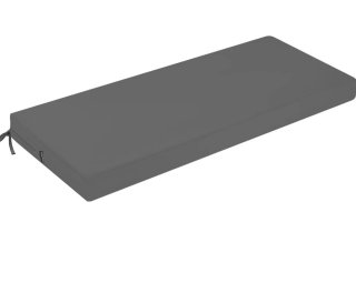 Cojín para banco exterior gris