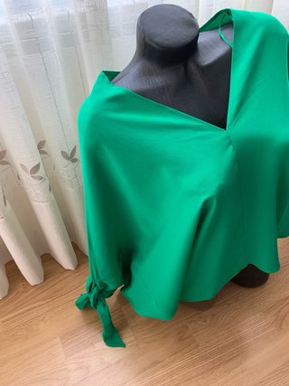 Blusa verde talla única