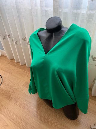 Blusa verde talla única