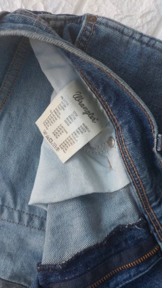Jeans Wrangler Uomo W36 L30 Blu