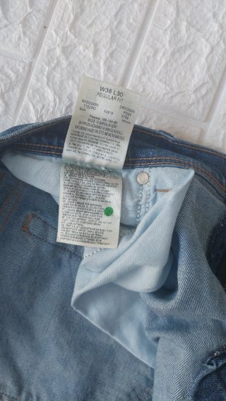 Jeans Wrangler Uomo W36 L30 Blu