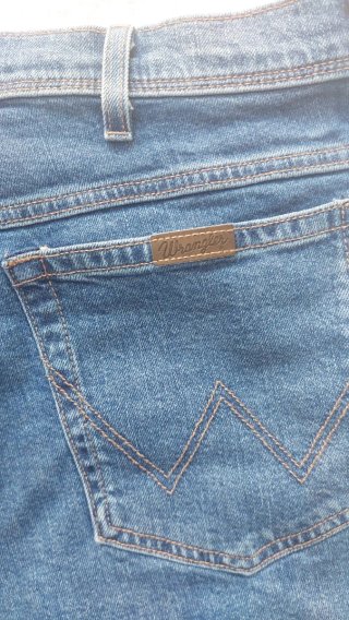 Jeans Wrangler Uomo W36 L30 Blu