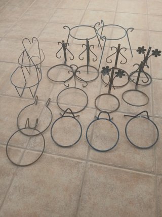 Maceteros de forja varios modelos