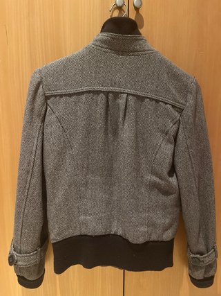 Chaqueta Xdye gris espiguilla Talla M
