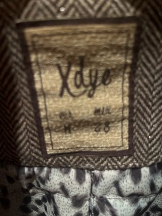 Chaqueta Xdye gris espiguilla Talla M