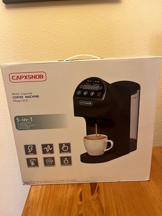 Cafetera Magician2 5 en 1 Nespresso/Dolce Gu
