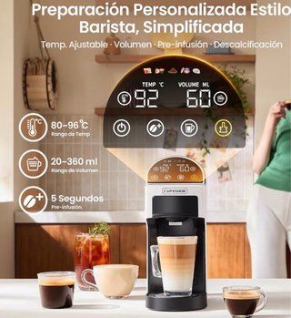 Cafetera Magician2 5 en 1 Nespresso/Dolce Gu