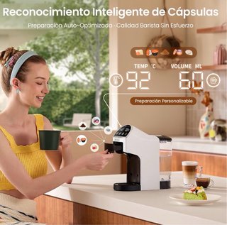Cafetera Magician2 5 en 1 Nespresso/Dolce Gu