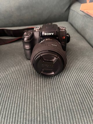 Sony Alpha A100 + Objetivo Sigma 18-200mm