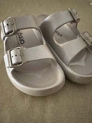 Sandalias Duuo Plata Mujer
