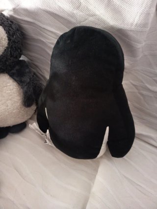 Lote 4 peluches pájaros grandes.