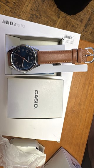 Reloj Casio Marrón y Azul