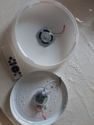 Lámpara de techo redonda