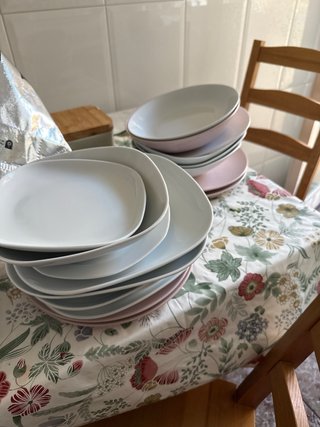 Vajilla de cerámica y porcelana