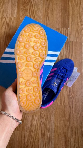 adidas Gazelle Indoor Lucid Blue Pink