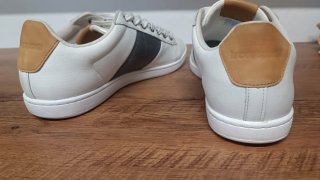 Zapatillas Le Coq Sportif Blancas y Marrones