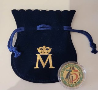 Moneda 75 Aniv Asoc. AA Colegios GC