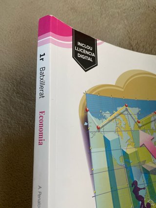 Libro Economía 1r Batxillerat Mediterrània
